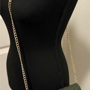 Elegant Green Chain Strap Women's Bag